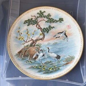 Edward Marshall Boehm Longevity Plate
